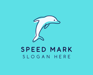 Ocean Dolphin Waterpark logo design