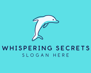 Ocean Dolphin Waterpark logo design