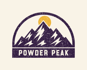 Mountain Summit Peak logo design