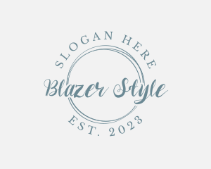 Script Style Business logo design