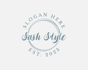 Script Style Business logo design