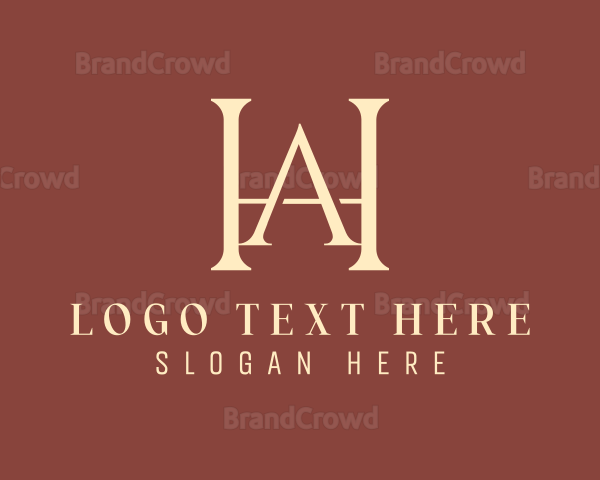 Professional Business Letter HA Logo