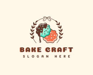 Chocolate Cookie Pastry logo design