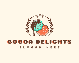 Chocolate Cookie Pastry logo design