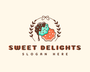 Chocolate Cookie Pastry logo design