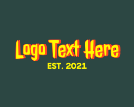 Horror - Vintage Horror Wordmark logo design