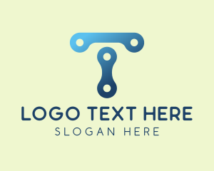 Repairman - Letter T Tools logo design