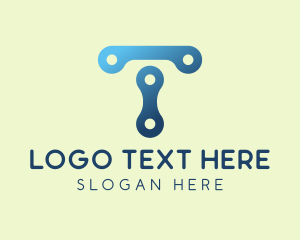 Eternity - Letter T Tools logo design