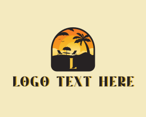 Vacation - Beach Resort Vacation logo design