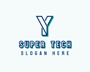 Generic Tech Letter Y logo design