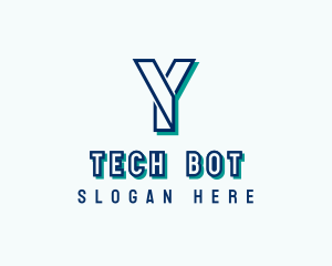 Generic Tech Letter Y logo design