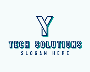 Tech - Generic Tech Letter Y logo design