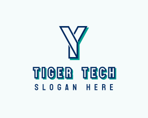 Generic Tech Letter Y logo design