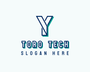 Generic Tech Letter Y logo design