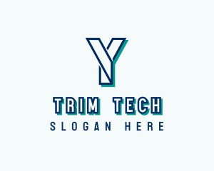 Generic Tech Letter Y logo design