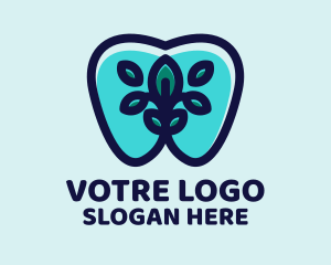 Pediatrician - Clean Mint Tooth logo design
