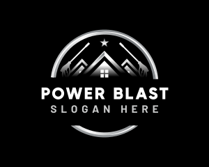 Residential Power Wash Sanitation logo design