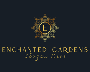 Golden Mandala Boutique logo design