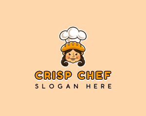 Bread Bakery Chef logo design