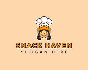 Bread Bakery Chef logo design