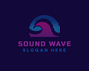 Sound Wave Equalizer logo design