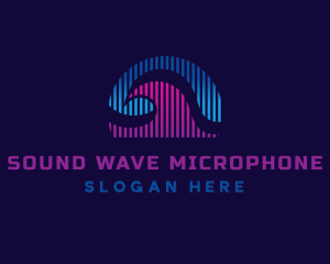 Sound Wave Equalizer logo design