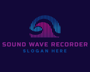 Sound Wave Equalizer logo design