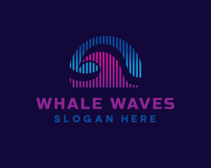 Sound Wave Equalizer logo design