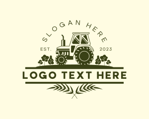 Barn - Countryside Tractor Farming logo design