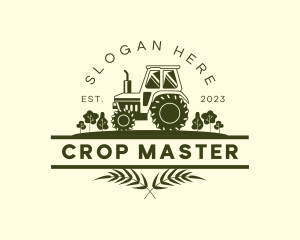 Countryside Tractor Farming logo design