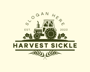 Countryside Tractor Farming logo design