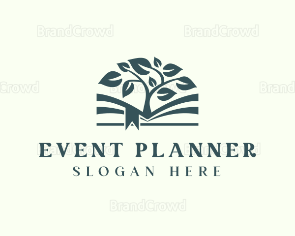 Educational Book Tree Logo