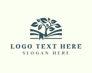 Educational Book Tree Logo