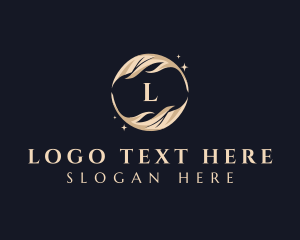 Calligraphy - Elegant Feather Quill logo design