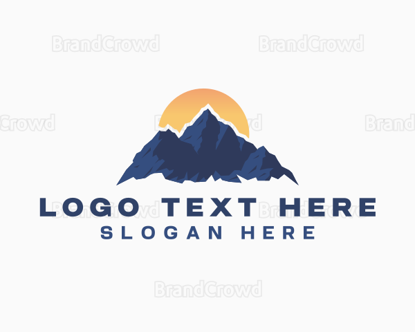 Mountain Adventure Hiking Logo