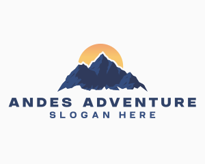 Mountain Adventure Hiking logo design