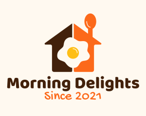 Breakfast - Egg Breakfast House logo design