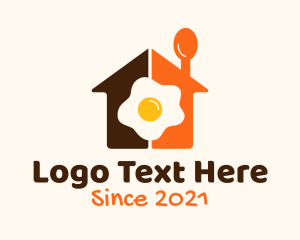 Sunny Side Up - Egg Breakfast House logo design