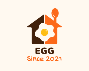 Egg Breakfast House logo design