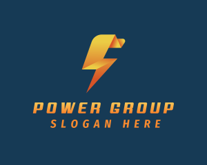 Thunder Energy Power logo design