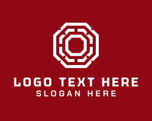 Digital - Digital Octagon Application logo design