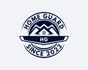 Roofing Home Repair logo design