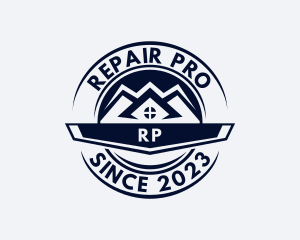 Roofing Home Repair logo design