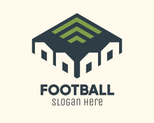 Suburban - Home Neighborhood Yard logo design