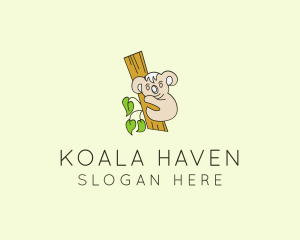 Koala - Forest Branch Koala logo design