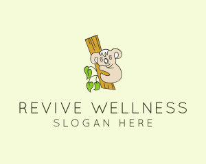 Rehabilitation - Forest Branch Koala logo design