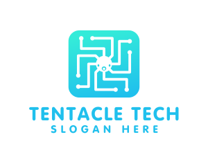 Octopus Tech Software  logo design