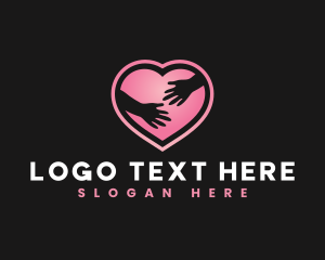 Hand Heart Charity Logo
