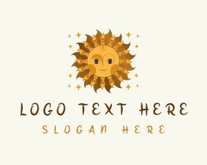 Mythology - Surya Indian Sun logo design