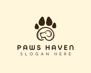 Pet Paw Puppy logo design